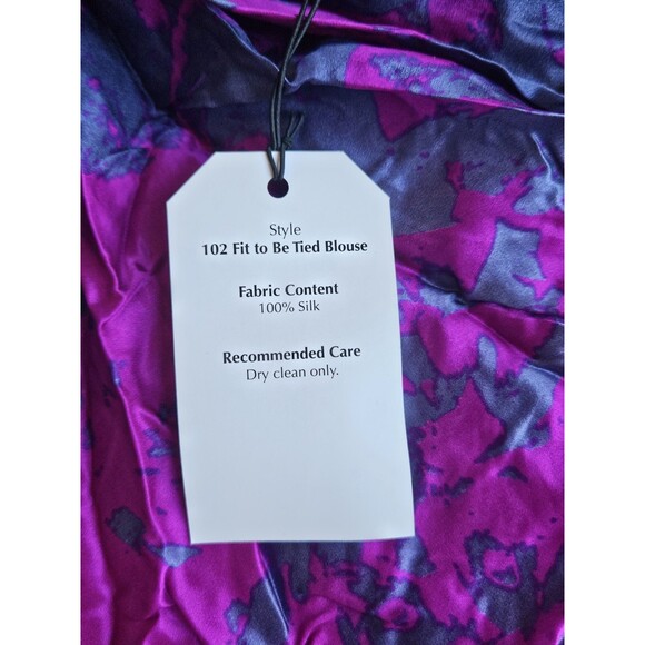 Cabi Tank Fit to Be Tied 100% Silk Cowl Neck Women’s Sleeveless Sz M #102 NEW - Picture 4 of 9